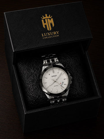 Legacy Black Men's Watch – Modern Luxury Watch with Bold Style